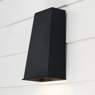 Capital Lighting 955012-LD Ansel 13" Tall LED Outdoor Wall Sconce - Black