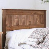 Full Size Panel Headboard, Mahogany