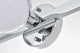 3 Light Chrome And Frosted White Bath Sconce