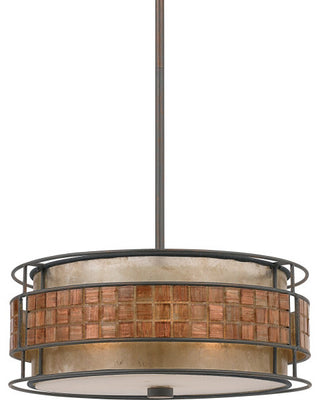 Laguna 3-Light Pendant, Renaissance Copper