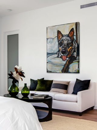 "Unconditional Friend" Painting Print on Wrapped Canvas