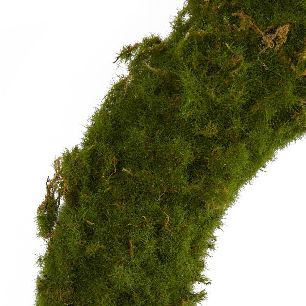 Nearly Natural 20ï¿½ Moss Artificial Wreath