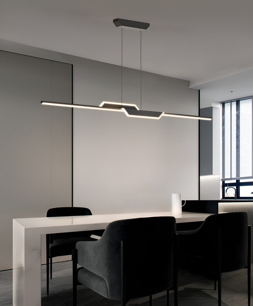 Bulle | Chandelier in a Minimalist Style for Living Room, Black