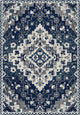 Kaelyn Southwestern Area Rug - Blue and Ivory - 3' 3" X 4' 7"