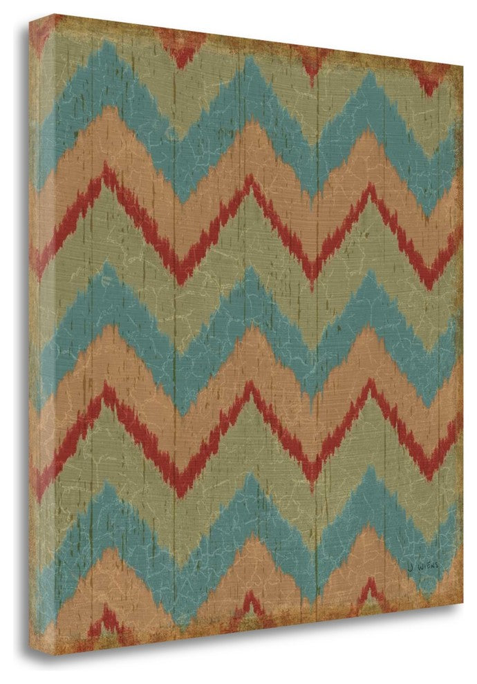 "Country Mood Tile II" By James Wiens, Giclee Print on Gallery Wrap Canvas