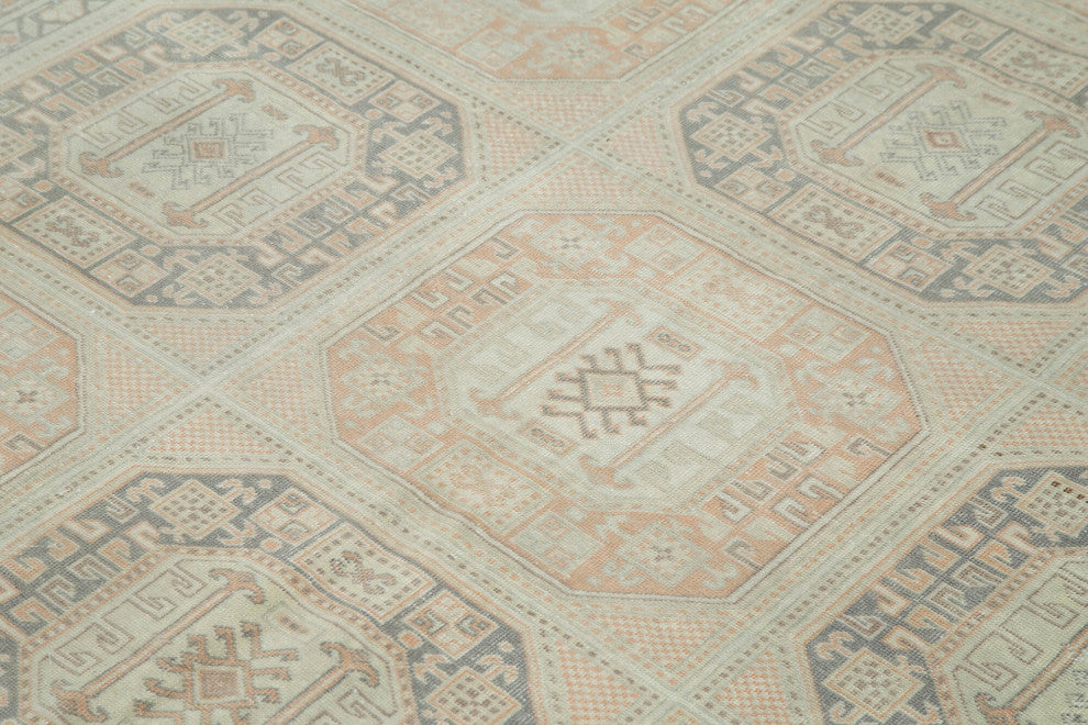 Rug N Carpet - Handmade Oriental 6' 6'' x 9' 9'' One-of-a-Kind Area Rug