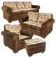 American Furniture Classics Model 8500-70K Angler's Cove 4-Piece Set