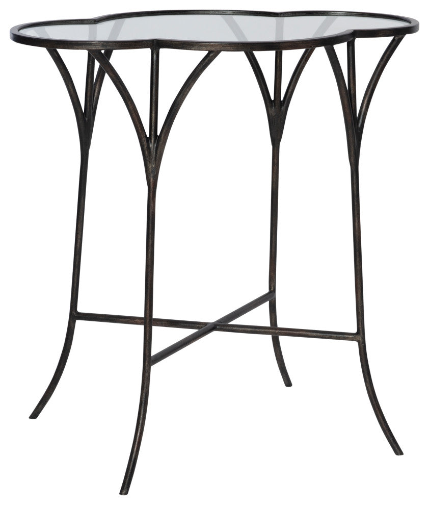 Uttermost Adhira Glass Accent Table