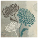"Chrysanthemums II" Digital Paper Print by Wellington Studio, 42"x42"