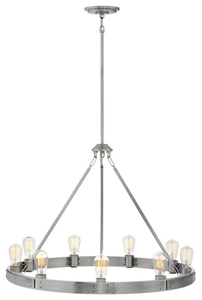 Hinkley Everett Large Single Tier, Brushed Nickel