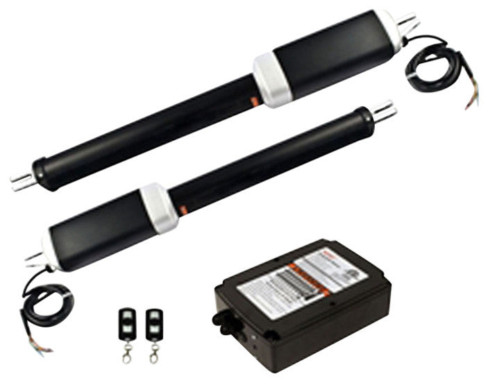 Fully Metal Dual Swing Gate Opener Gate Operator, Solar Power Compatible