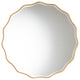 Weston Modern Glam and Luxe Antique Goldleaf Finished Wood Accent Wall Mirror