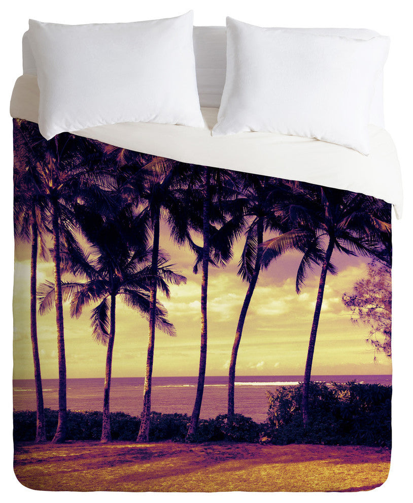 Deny Designs Deb Haugen Crozier Sunset Duvet Cover - Lightweight