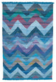 Rug N Carpet - Handmade Turkish 8' 5'' x 13' 0'' Modern Design Wool Kilim Rug