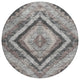 Machine Washable Indoor/Outdoor Chantille ACN1890 Taupe 8' x 8' Round Rug