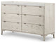 Viggo 6 Drawer Dresser-Vintage White Oak