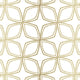 Shades, Damask Geometric Graphic White, Beige Wallpaper Sample