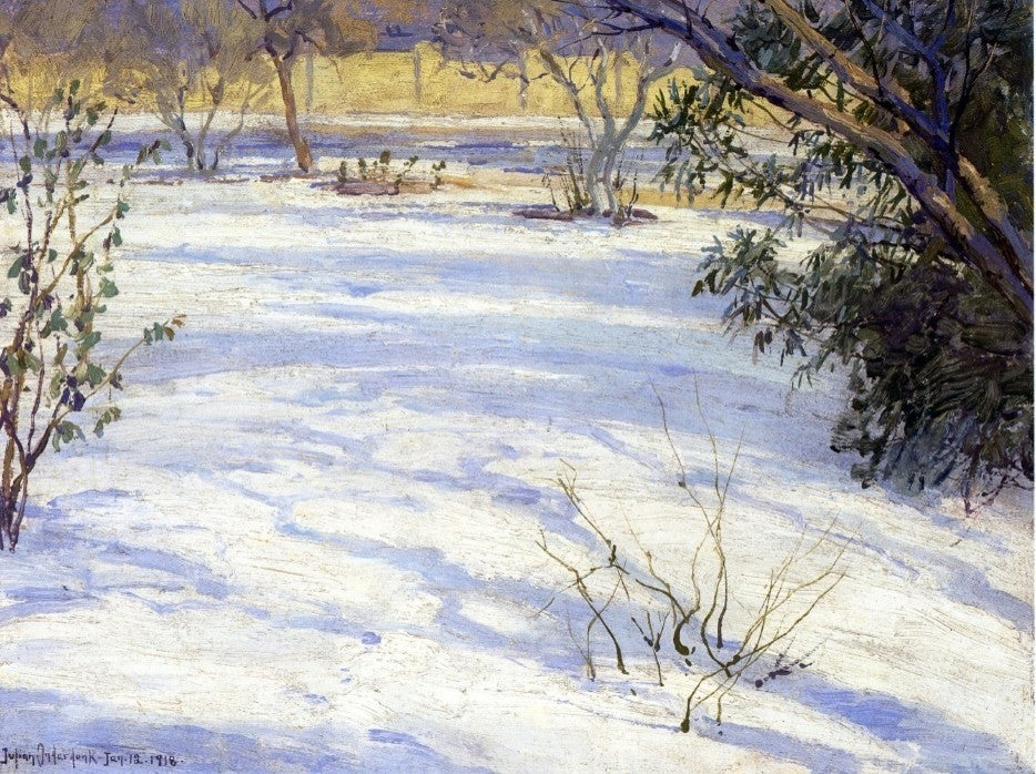Julian Onderdonk Snow Scene Wall Decal