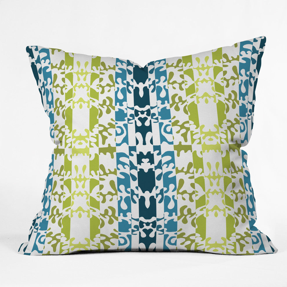 Deny Designs Karen Harris Jackson Street Cool Outdoor Throw Pillow