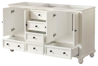 Avanity Thompson 60" Vanity Only, French White Finish