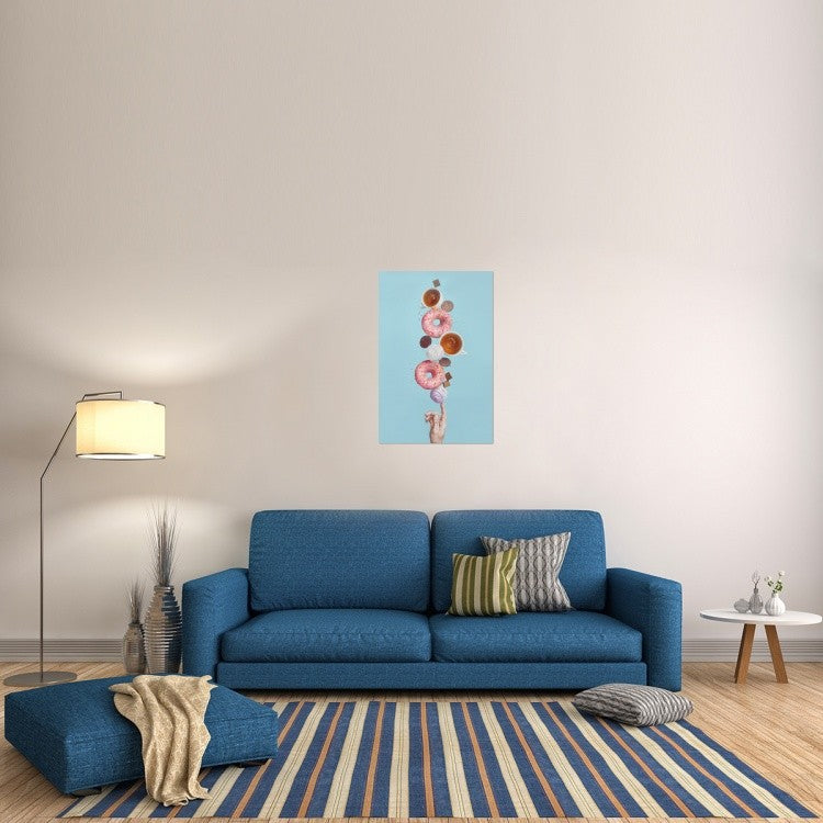 "Weekend Donuts" Stretched Canvas Giclee by Dina Belenko, 24x36"