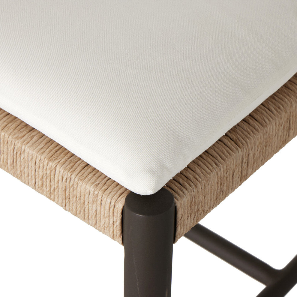 Glenmore Outdoor Dining Chair Bronze, Vintage White, Stinson White