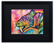 Dean Russo 'Saber Tooth' Matted Framed Art, Black Frame, Black Mat, 20x16