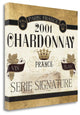 "Wine Labels II" By Pela Studio, Giclee Print on Gallery Wrap Canvas
