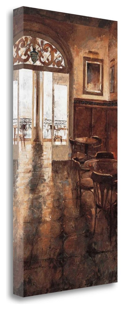 "Grand Cafe Cappuccino II" By Noemi Martin, Giclee Print on Gallery Wrap Canvas