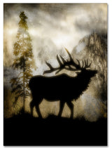 LightBoxJournal 'Mystic Elk' Canvas Art, 35" x 47"
