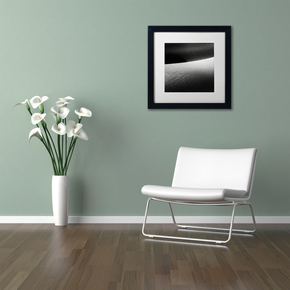 'Perpendicular' Matted Framed Canvas Art by Dave MacVicar