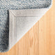 Dash & Albert Loggia Sky Handwoven Wool Rug, Blue, 8' x 10'