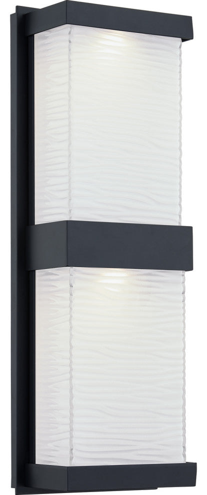 Quoizel CEL8406MBK LED Outdoor Lantern, Matte Black Finish