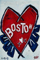 "Boston Heart" Painting Print on Canvas by Tori Campisi