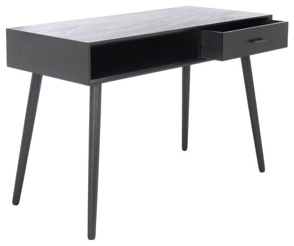 Safavieh Remy 1 Drawer Writing Desk, Black