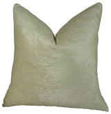 Plutus Nesting Zigzag Handmade Throw Pillow, (20" x 36" King)