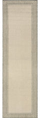 Nuloom Asha Simple Border Indoor/Outdoor Area Rug, Light Grey 2'x8'