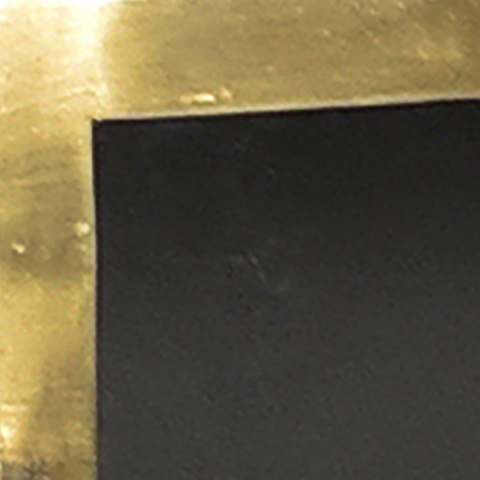 Brynlee 72" Gunmetal and Brass Iron Sideboard