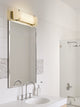 Bento Sconce, Dark Smoke Finish, Spun Frost Shade