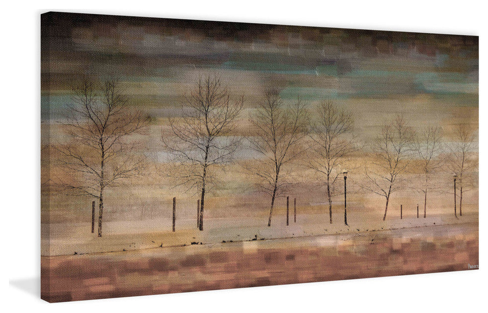 "The Woods" Fine Art Canvas Print, 36"x18"
