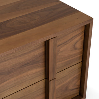 Nova Domus Berlin Modern Walnut Nightstand