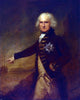 Lemuel Francis Abbott Admiral Alexander Hood Wrapped Canvas, 20"x25"