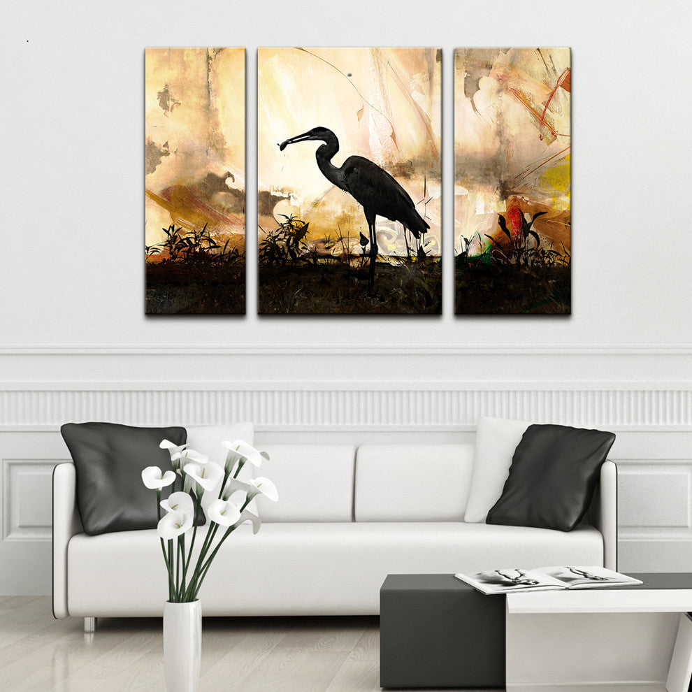 Silouette III Canvas Wall Art 3-Piece Set