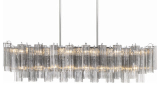 Crystorama Lighting Group ADD-317-SM Addis 14 Light 52"W Crystal - Polished