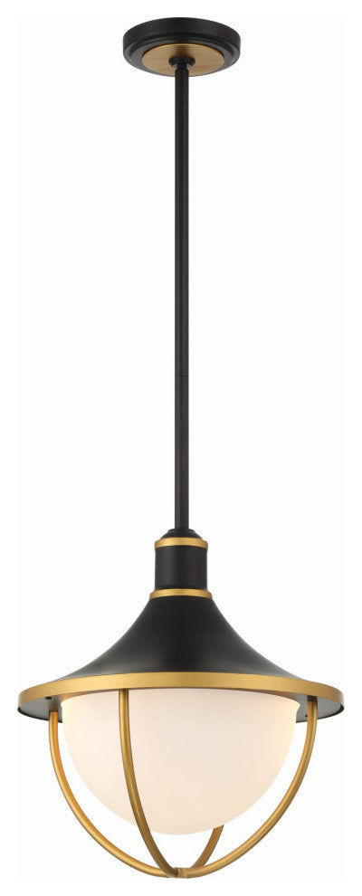 Crystorama Lighting Group ATL-705 Atlas 3 Light 17"W Outdoor - Matte Black /