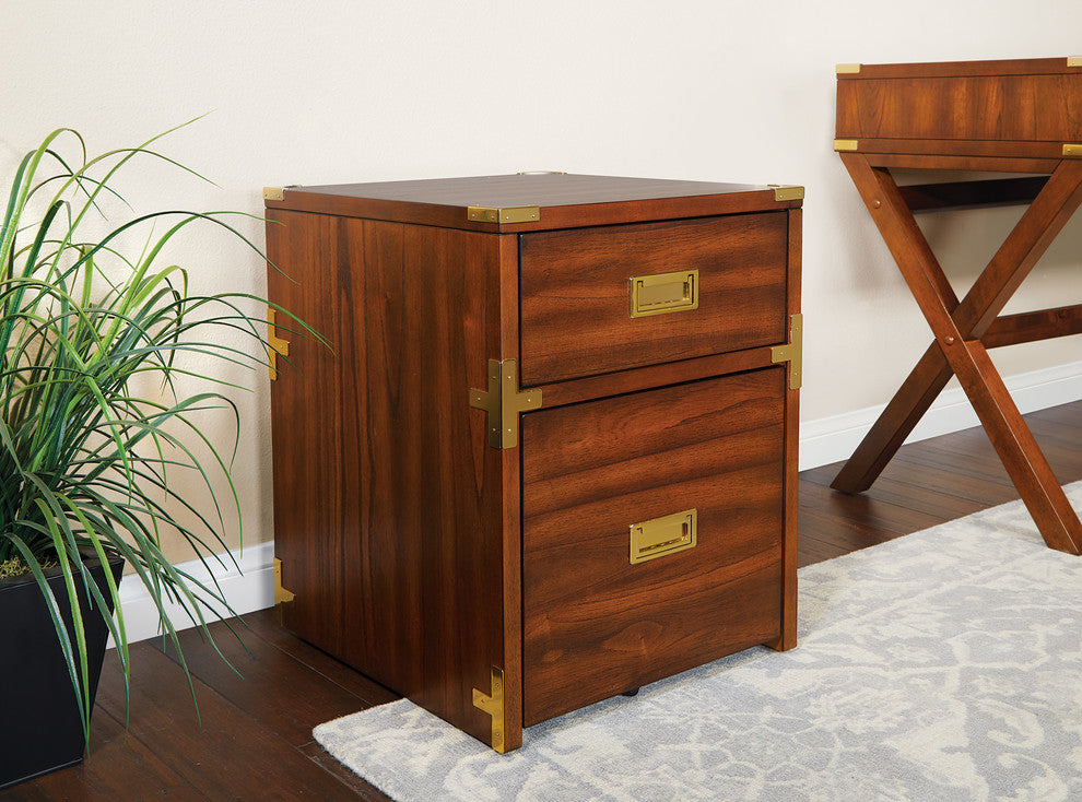 Wellington 2-Drawer File Cabinet, Toasted Wheat