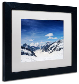 'Distances' Matted Framed Canvas Art by Philippe Sainte-Laudy