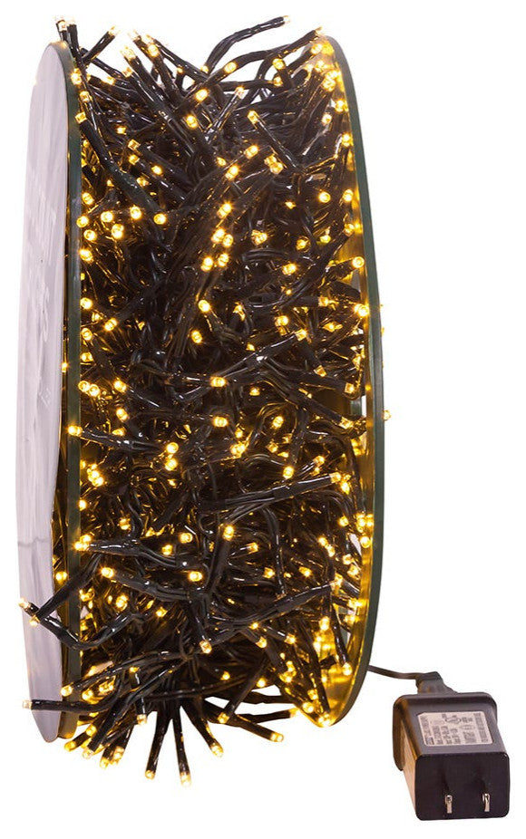 1200 Light, 98' Warm White LED Rice Light Set
