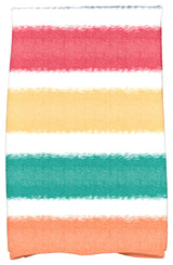 18"x30" Fun in the Sun, Stripe Print Kitchen Towel, Blue