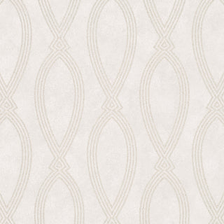 Abstract Geometric Textured Wallpaper, Featuring Chains And Oval Shapes, 32015